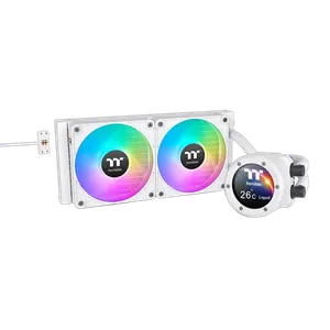 Thermaltake TH240 V2 Ultra EX ARGB Sync All-In-One Liquid Cooler - Snow Edition
